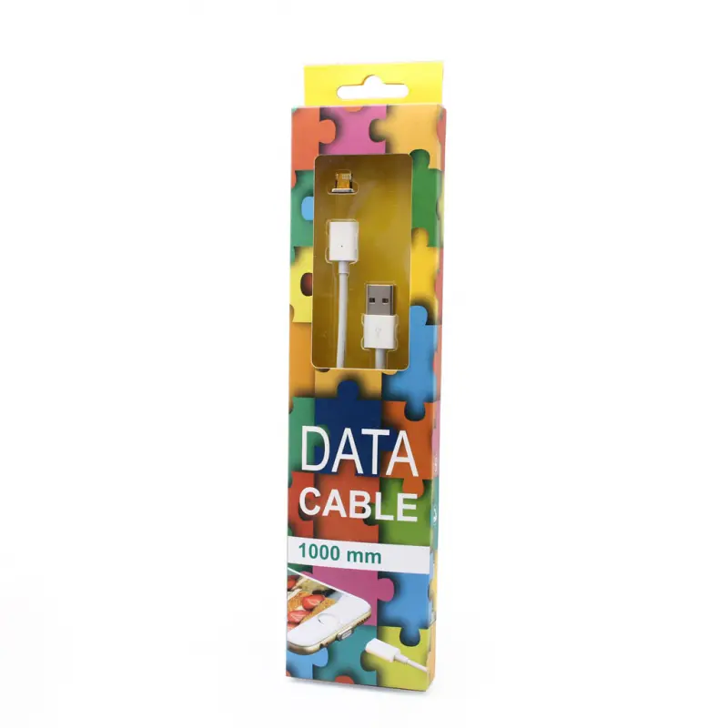 Data Kabl Uca162 Magnetic za Iphone Lightning Beli 1M