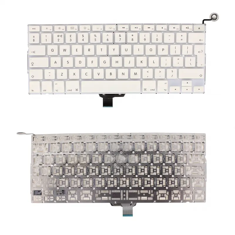Tastatura za Laptop Apple Macbook A1342 UK Bela