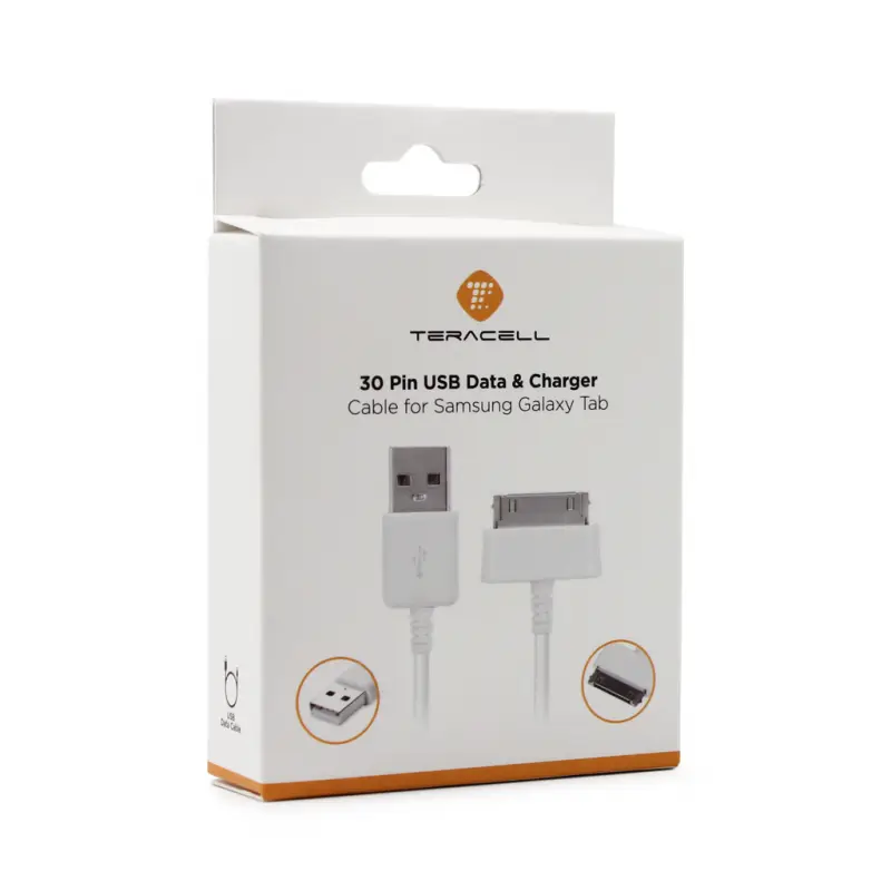 Data Kabl Teracell Plus Samsung P1000 Galaxy Tab Crni 1.2m