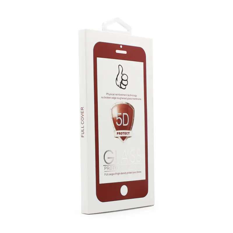 Zastitno Staklo Tempered Glass 5D za Iphone 6 Plus/6s Plus Crni