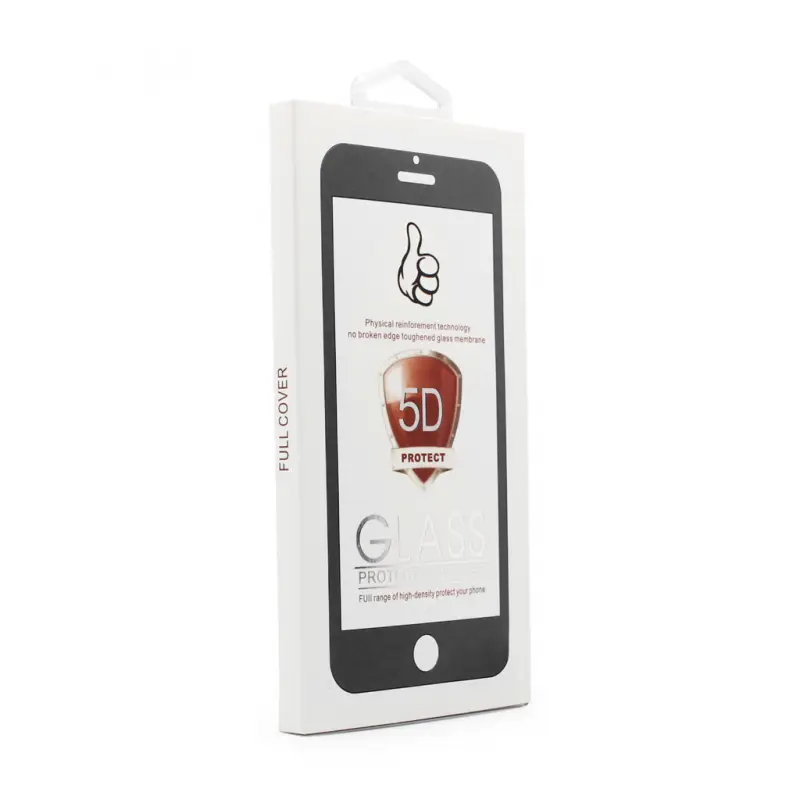 Zastitno Staklo Tempered Glass 5D za Iphone 6 Plus/6s Plus Crni
