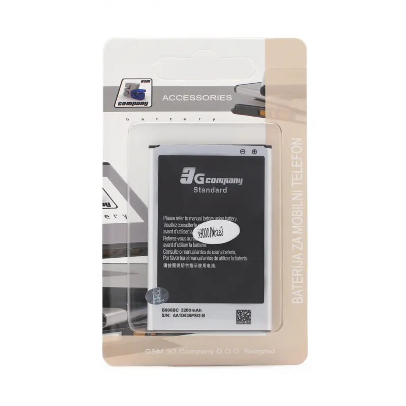 Baterija Standard za Samsung N9000 NOTE3