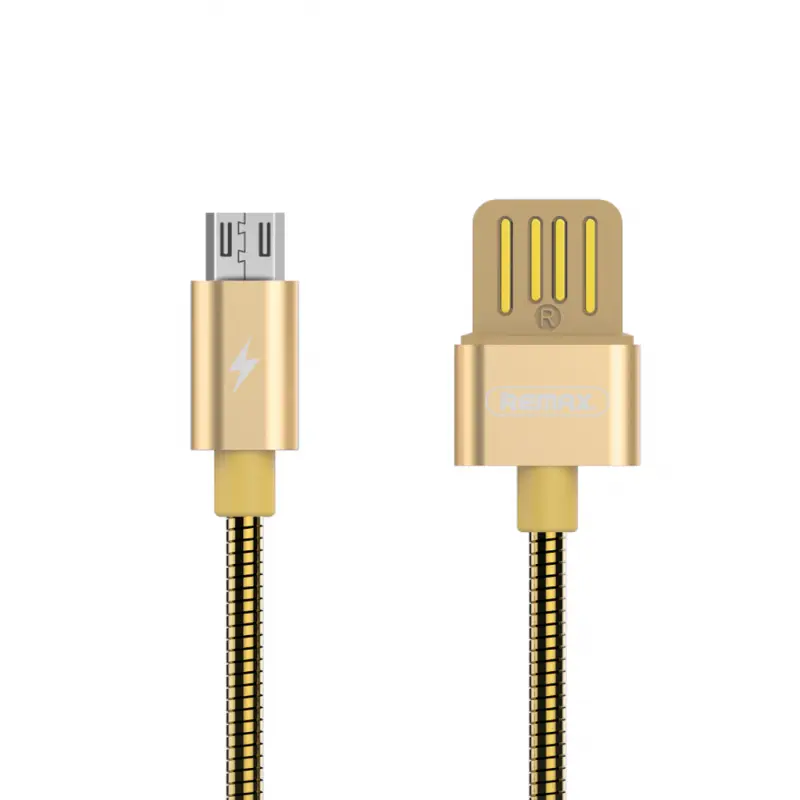 Data Kabl Remax Silver Serpent Series Rc-080m Micro USB Zlatni 1M