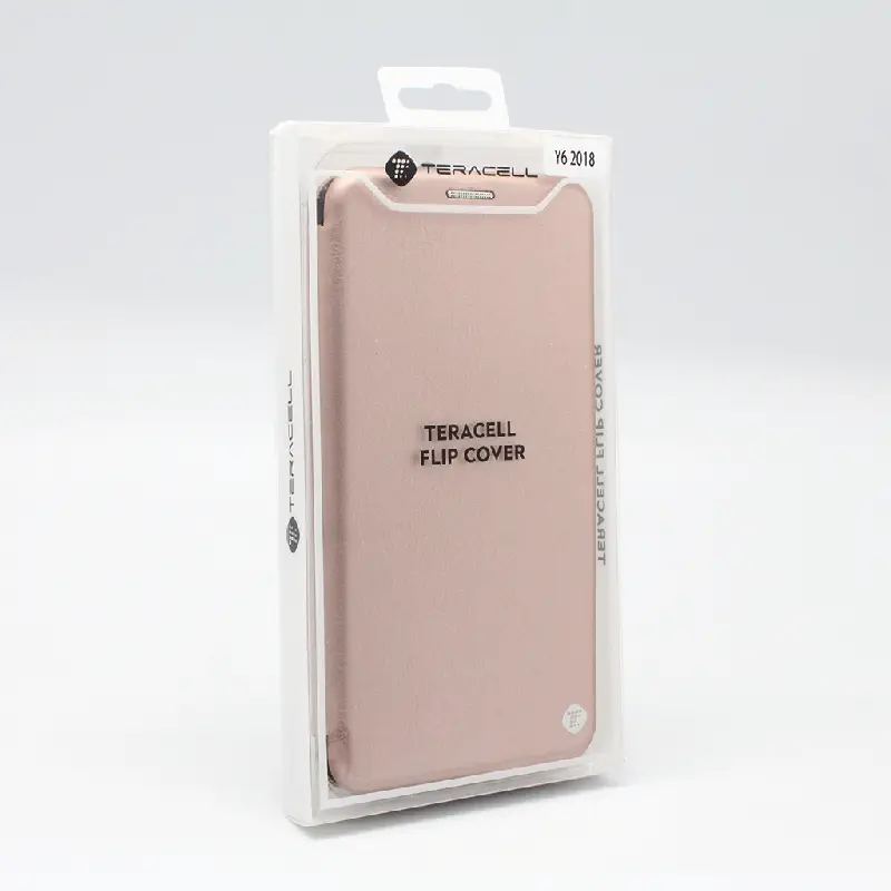 Torbica Teracell Flip Cover za Huawei Y6 2018 Roze