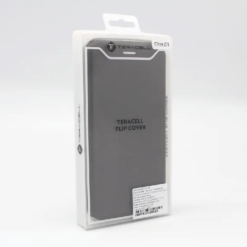 Torbica Teracell Flip Cover za Huawei Y7 Prime 2018/honor 7C Crna