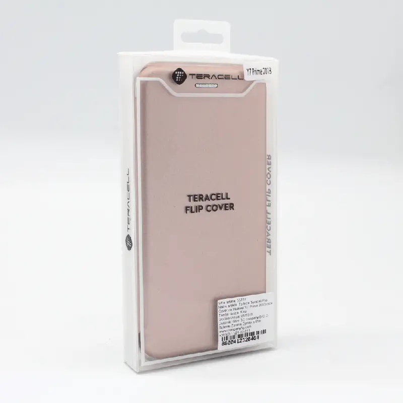 Torbica Teracell Flip Cover za Huawei Y7 Prime 2018/honor 7C Roze