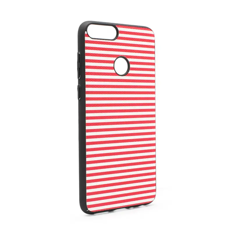Torbica Luo Stripes za Huawei P Smart/enjoy 7S Crvena