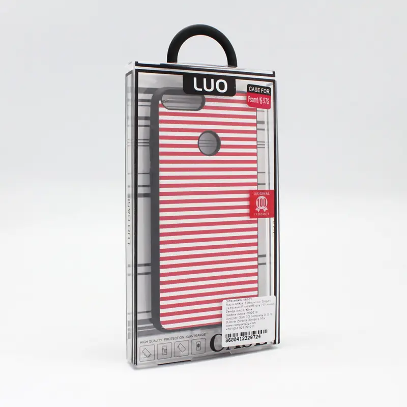 Torbica Luo Stripes za Huawei P Smart/enjoy 7S Crvena