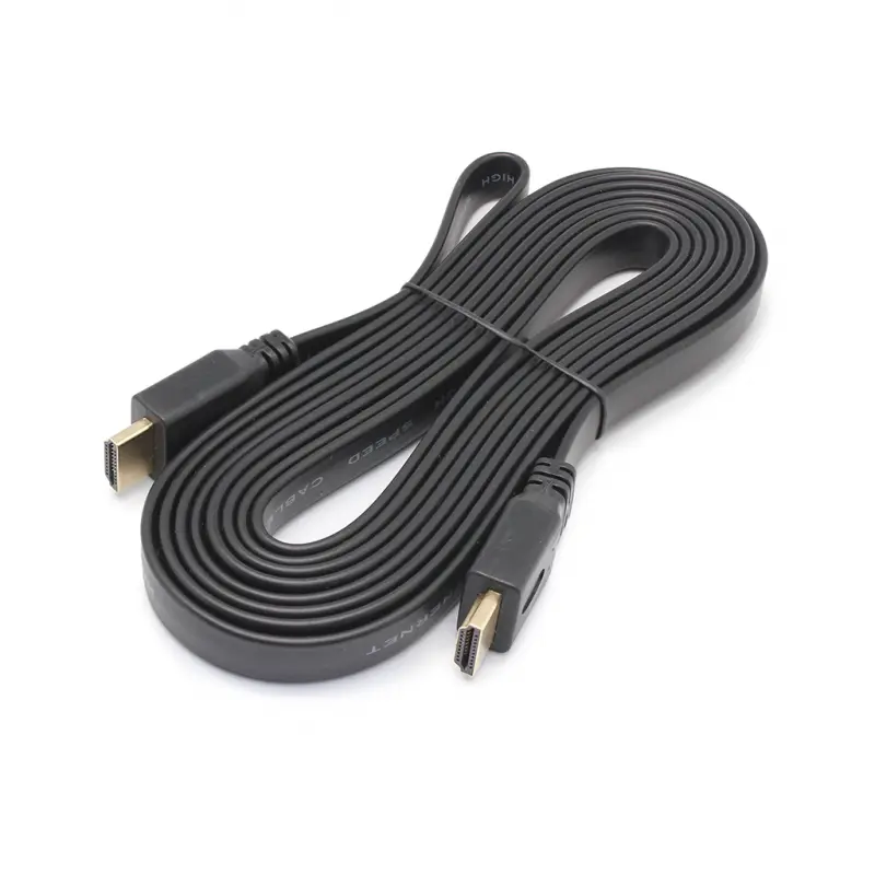 Kabl Flet HDMI na HDMI 3M Crni
