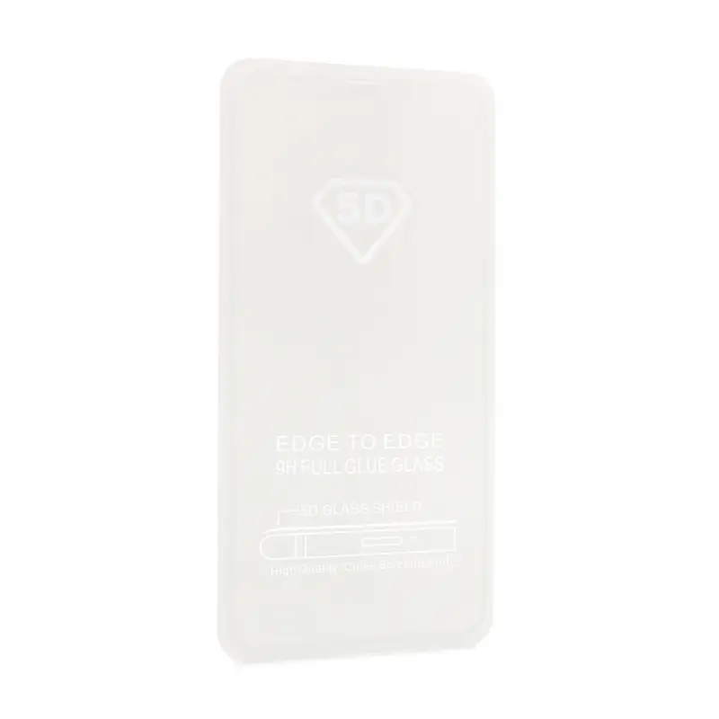 Zastitno Staklo Tempered Glass 5D za Iphone XS Max Beli
