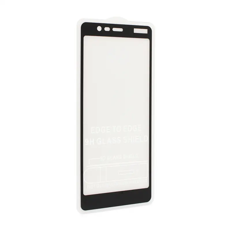 Zastitno Staklo Tempered Glass 5D za Nokia 5.1 2018 Crni