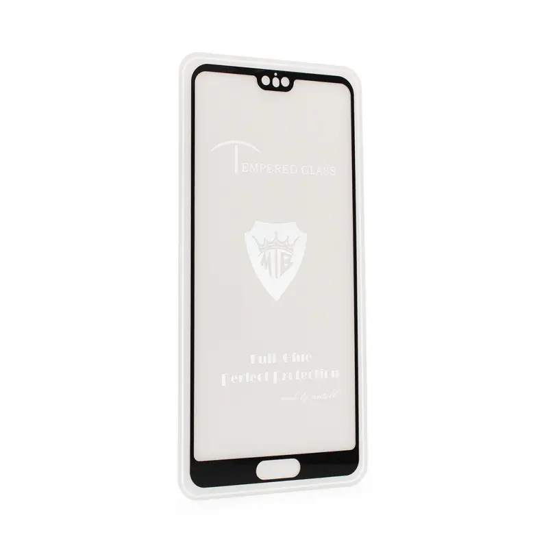 Zastitno Staklo Tempered Glass 2.5d Full Glue za Huawei P20 Crni