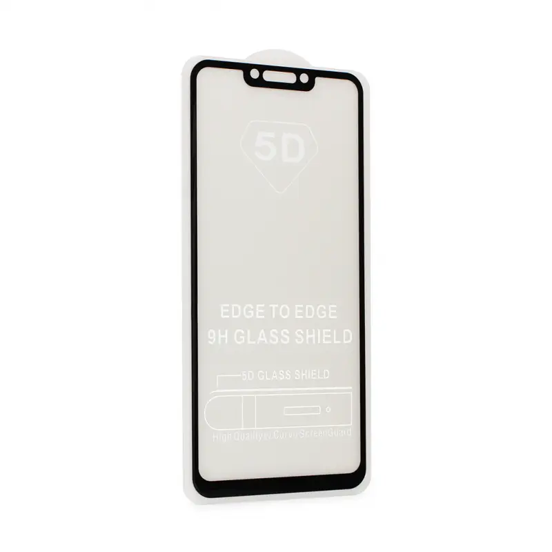 Zastitno Staklo Tempered Glass 2.5d Full Glue za Huawei Mate 20 Lite Crni