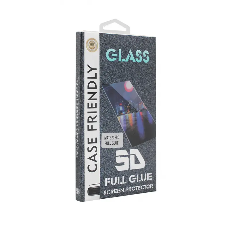 Zastitno Staklo Tempered Glass Full Glue za Huawei Mate 20 Pro Zakrivljeni Crni
