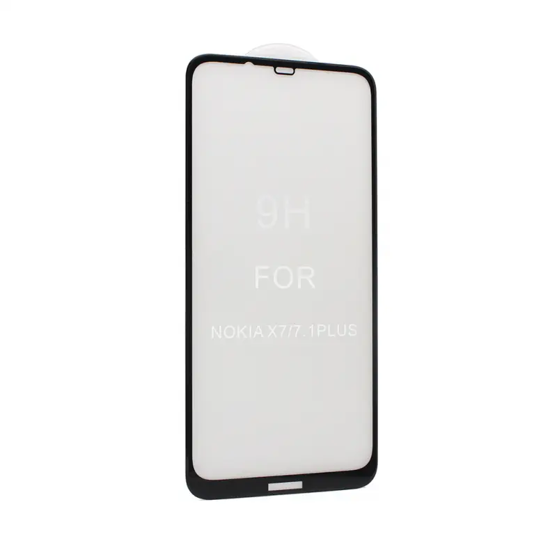 Zastitno Staklo Tempered Glass 5D za Nokia 7.1 Plus Crni