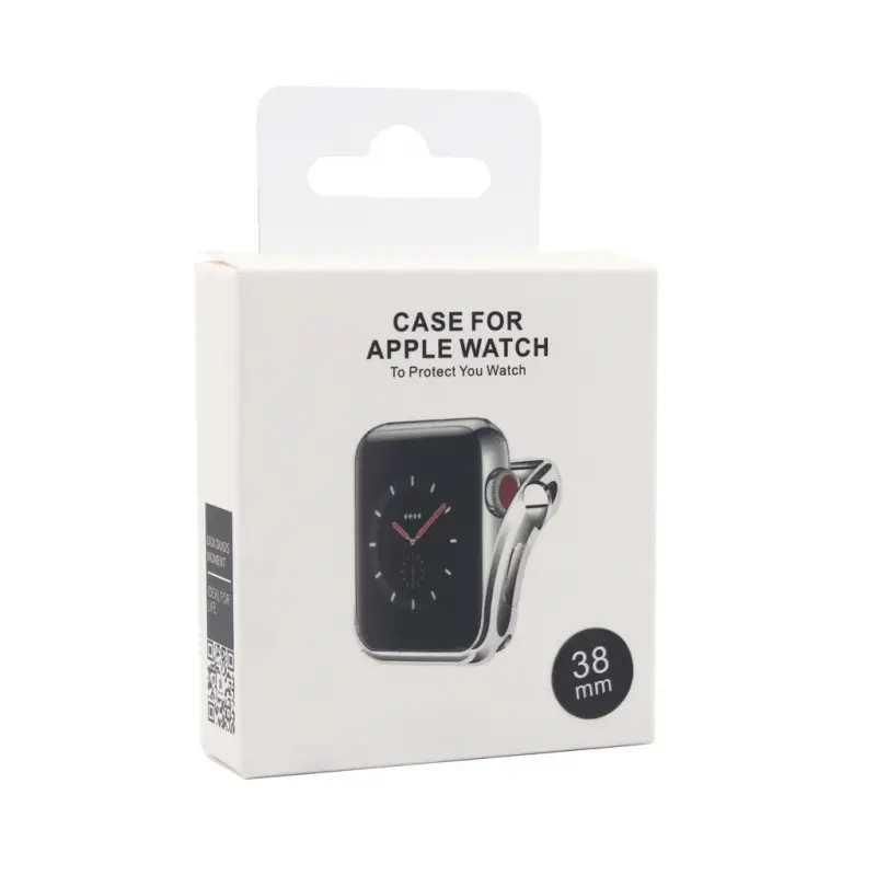 Zastitno Kuciste Iwatch 1CASE za Apple Watch 38 Mm Srebrno