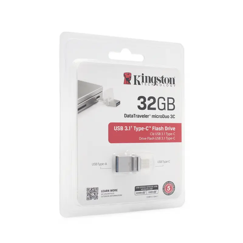 Kingston Data Traveler Dtduo3c USB Type C Memorija 32GB 3.1