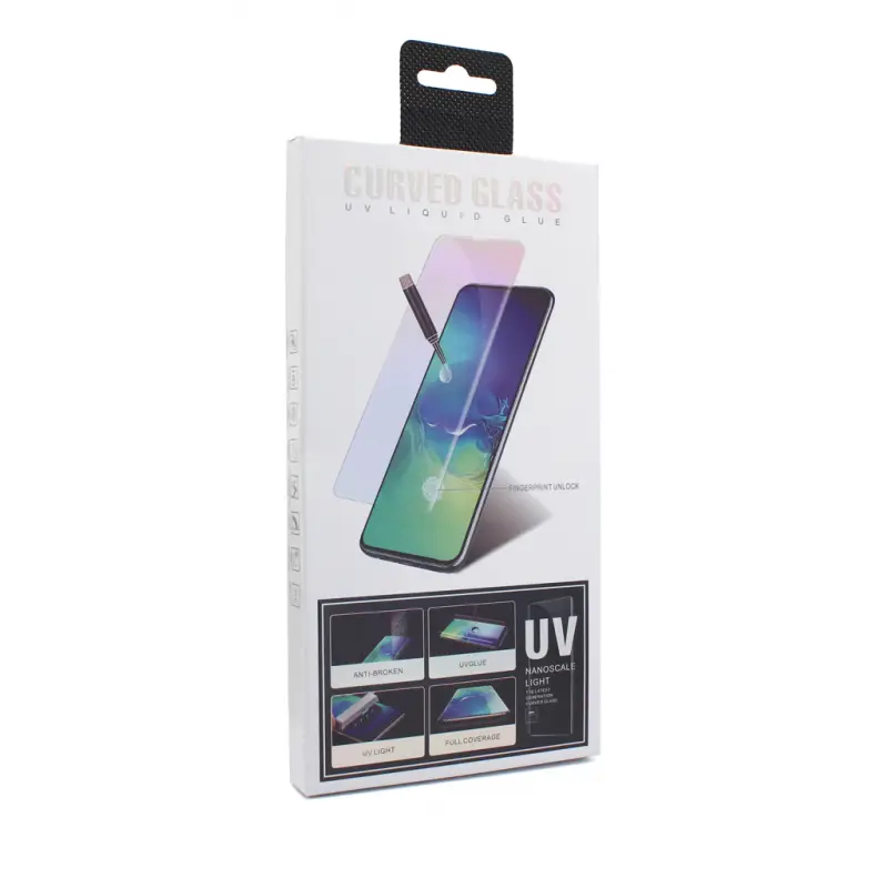 Zastitno Staklo Tempered Glass UV Glue Full Cover za Samsung A307f/a505f Galaxy A30s/a50 sa UV Lampom
