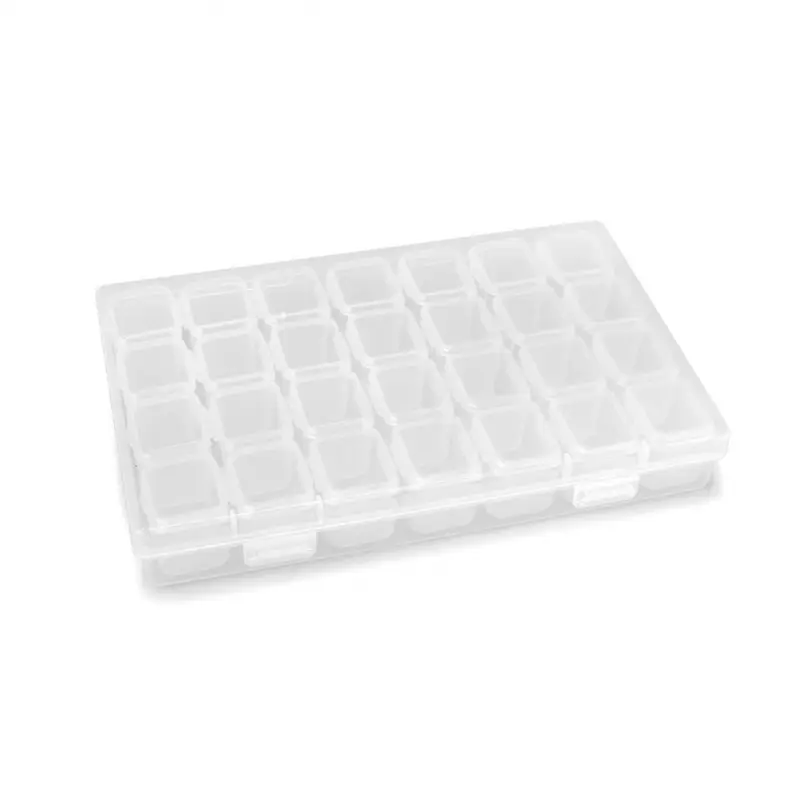 Set Kutijica za Sitne Delove 333-1 28 Mesta i Kutija Transparent