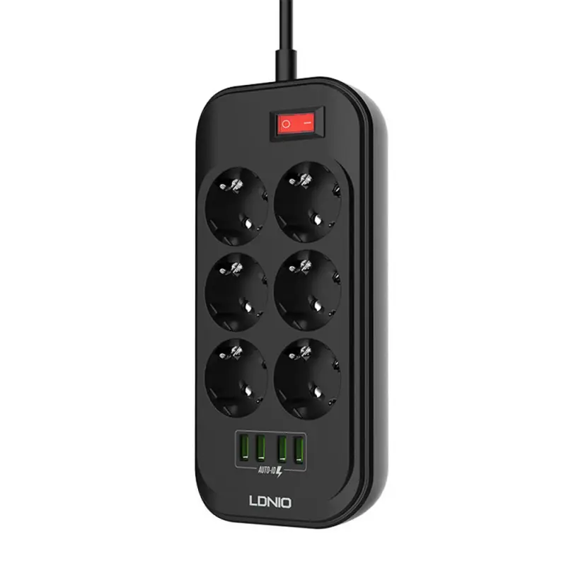 Produzni Kabl Ldnio Se6403 6 Uticnica 4XUSB 2.0m