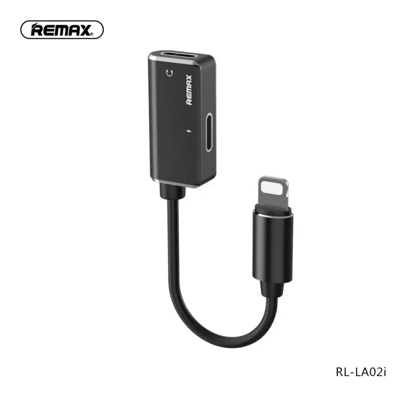 Adapter Remax za Punjenje Iphone Rl-la02i Crni