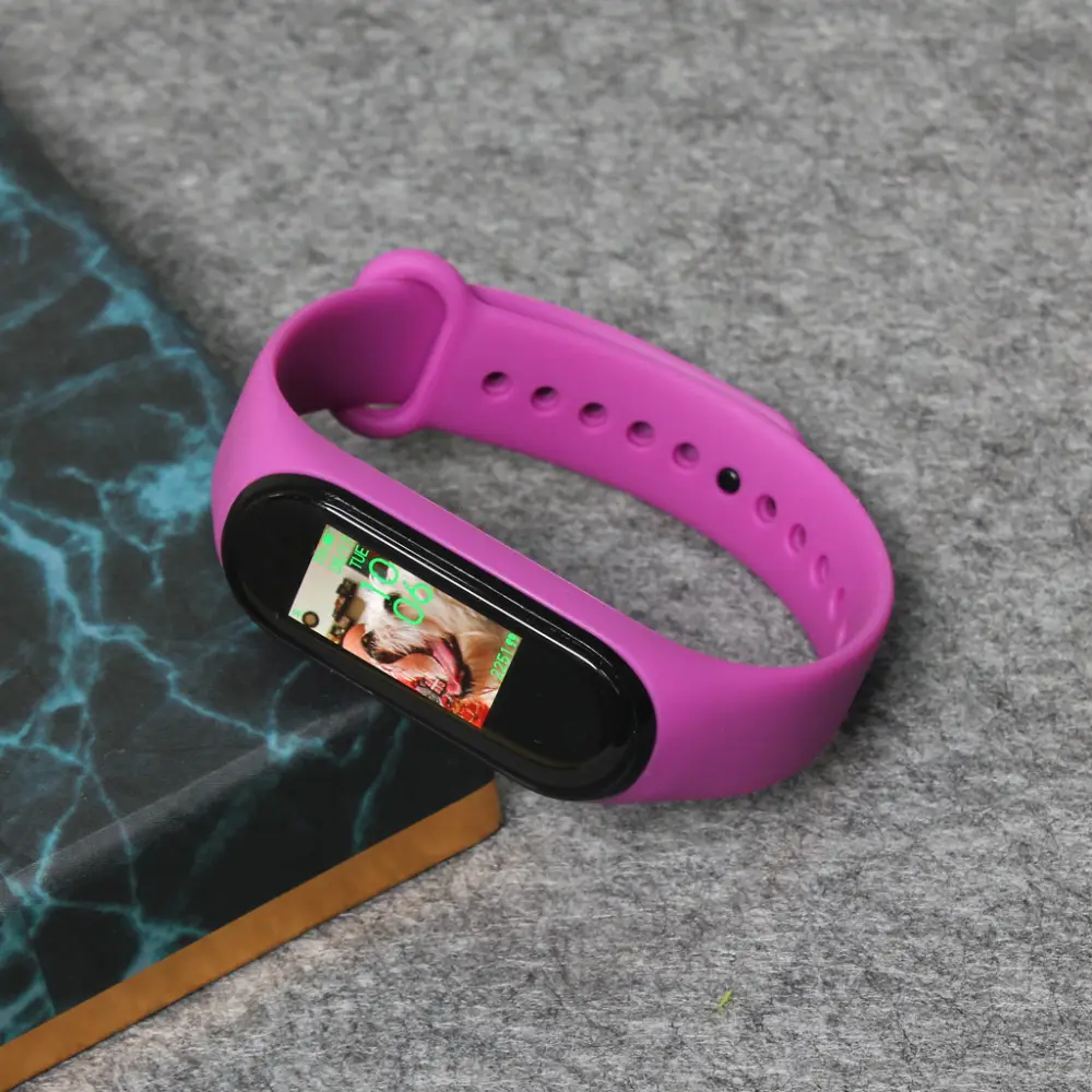Narukvica za Smart Watch Xiaomi Mi Band M3/m4 Ljubicasta