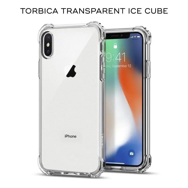 Torbica Transparent Ice Cube za Xiaomi Redmi Note 8 Pro