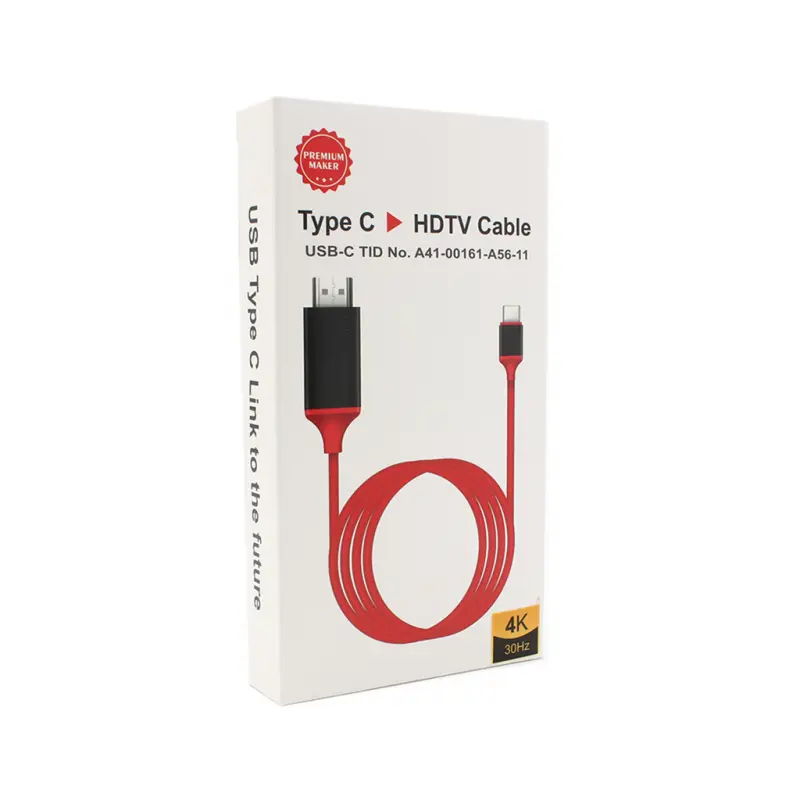 Kabl Type C M na HDMI M 2M Jwd-v2 Crveni