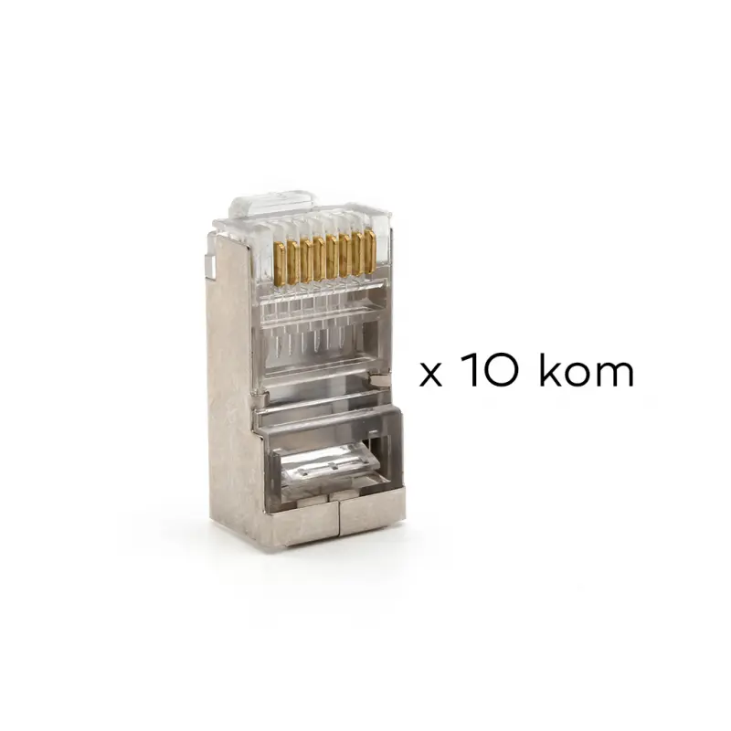 Konektor RJ45 Metalni CAT5 Jwd-ad79 10 Kom