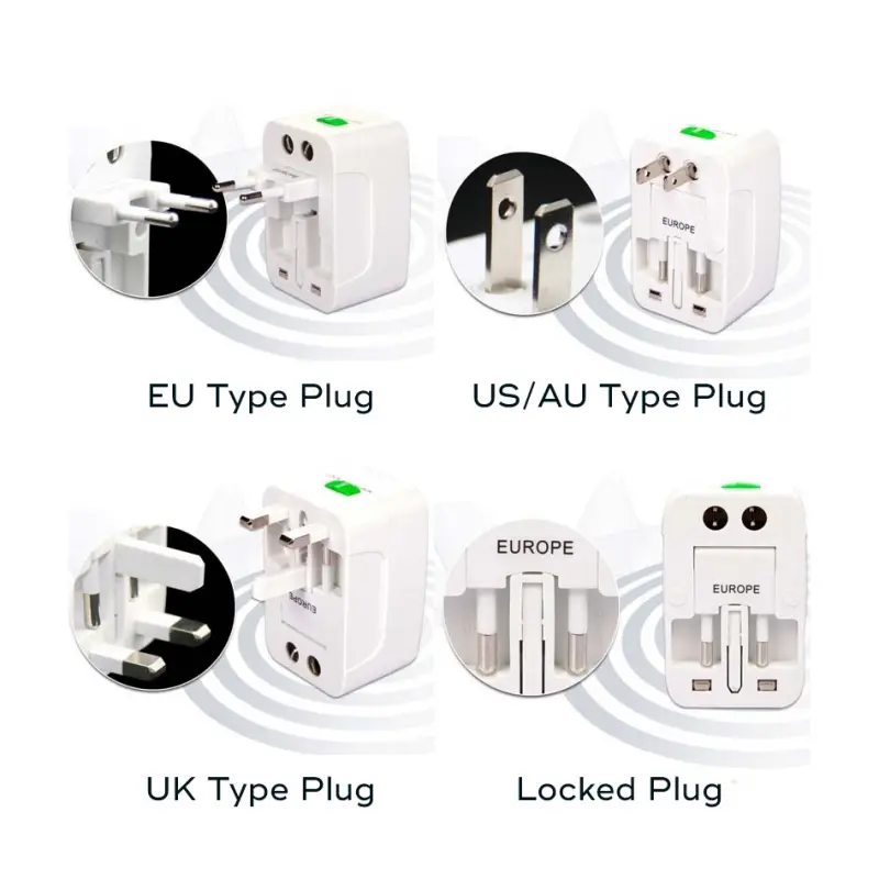 Adapter EU na UK na USA na China (all In 1)