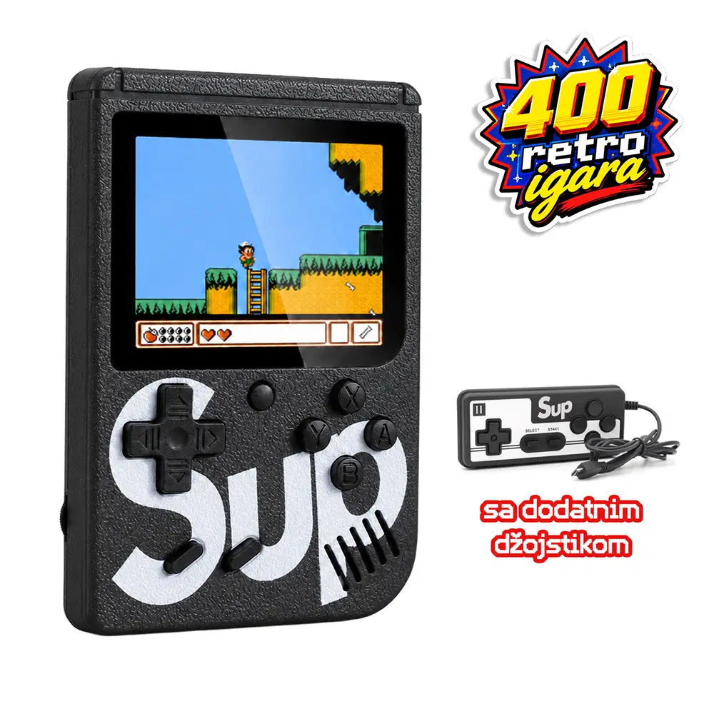 Konzola za Igranje Gameboy Sup400 Crna