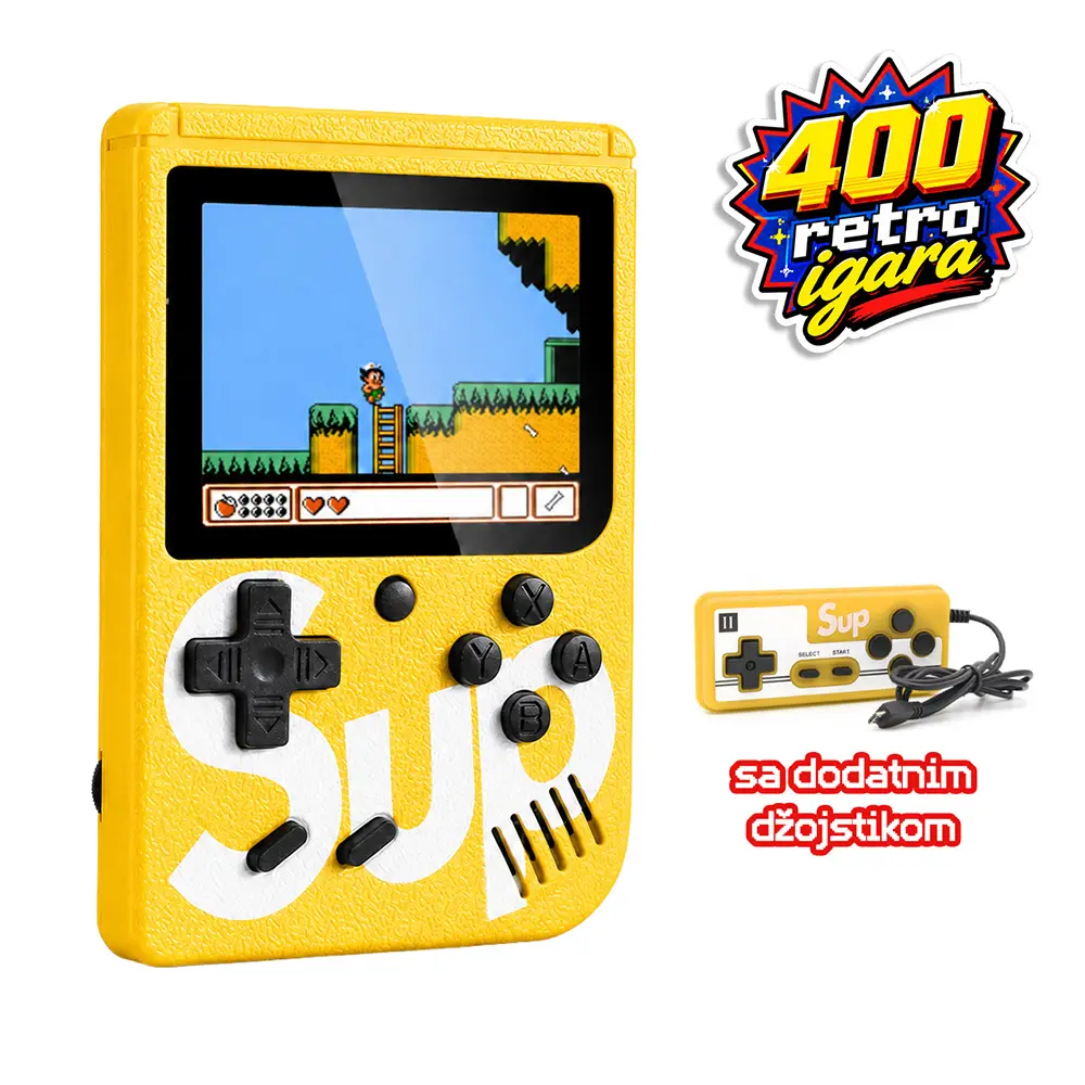 Konzola za Igranje Gameboy Sup400 Zuta