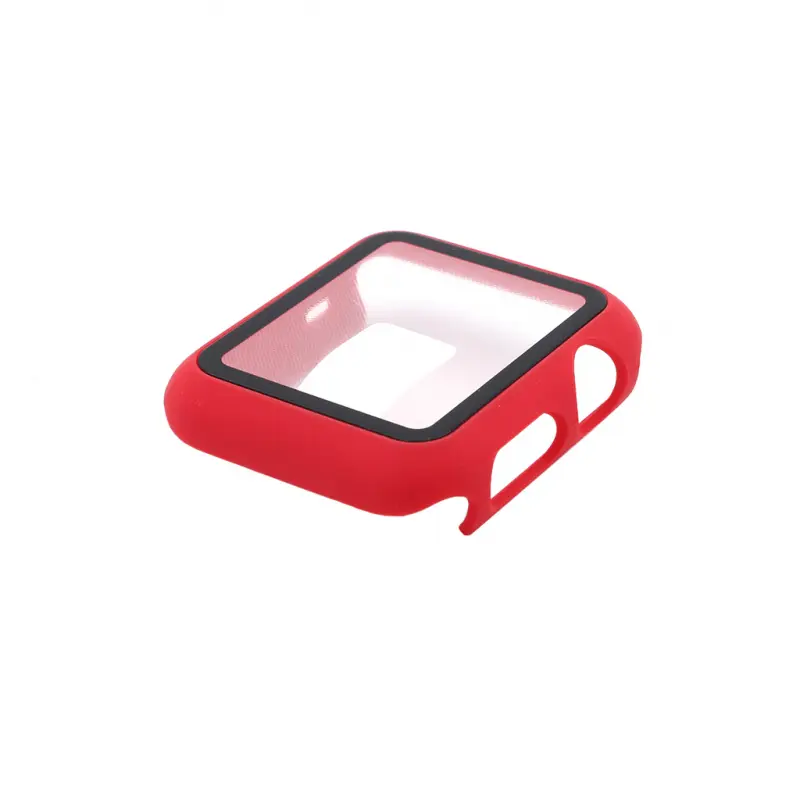 Zastitno Staklo Tempered Glass Case za Iwatch 38MM Crvena