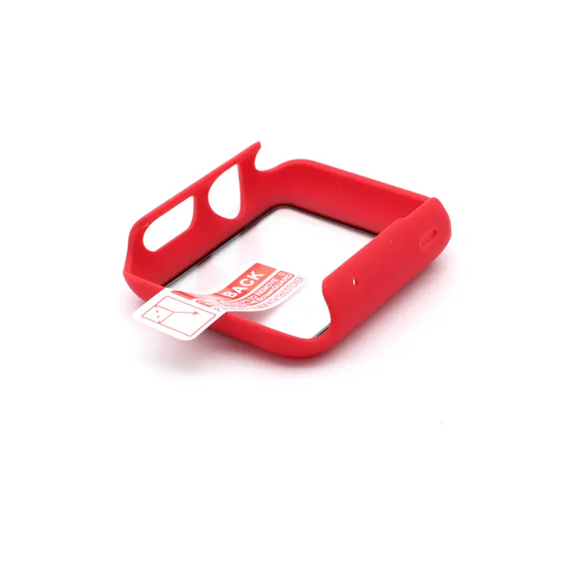 Zastitno Staklo Tempered Glass Case za Iwatch 38MM Crvena