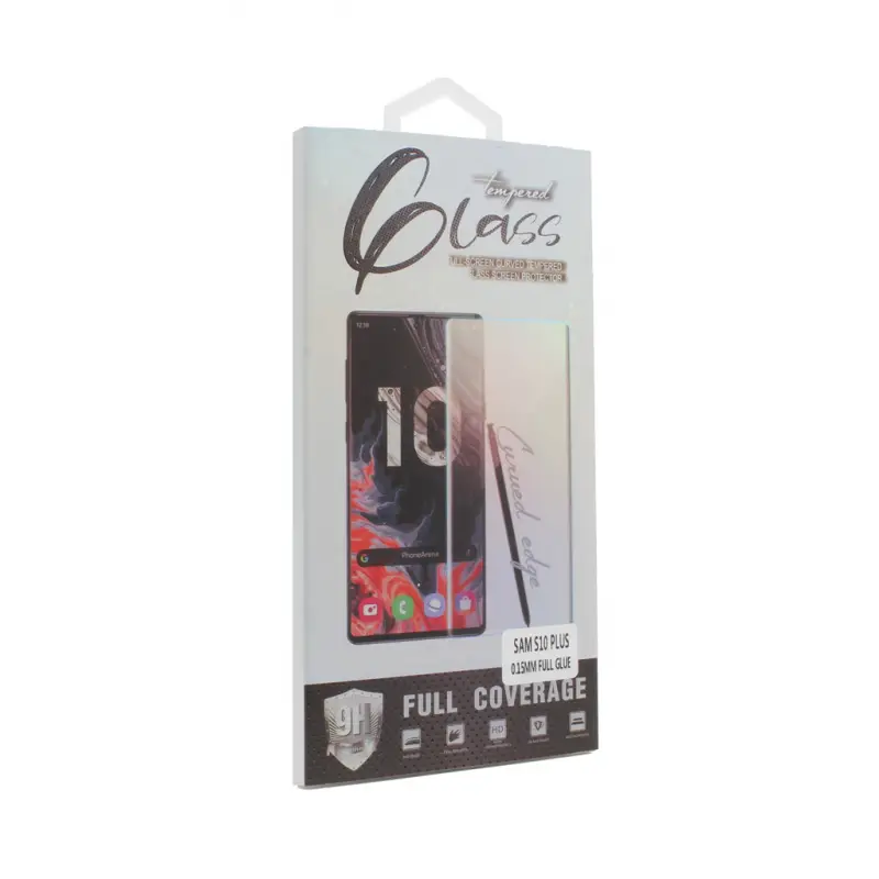 Zastitno Staklo Tempered Glass Full Glue 0.15mm za Samsung G985F Galaxy S20 Plus Zakrivljeni Crni