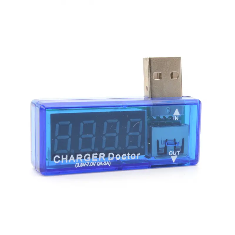 USB Tester Napajanja Atten sa LED Prikazom Ugaoni