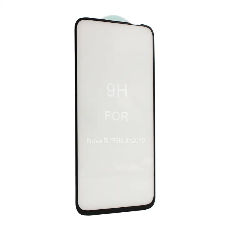 Zastitno Staklo Tempered Glass 5D za Huawei P40 Lite/nova 6 SE Crni