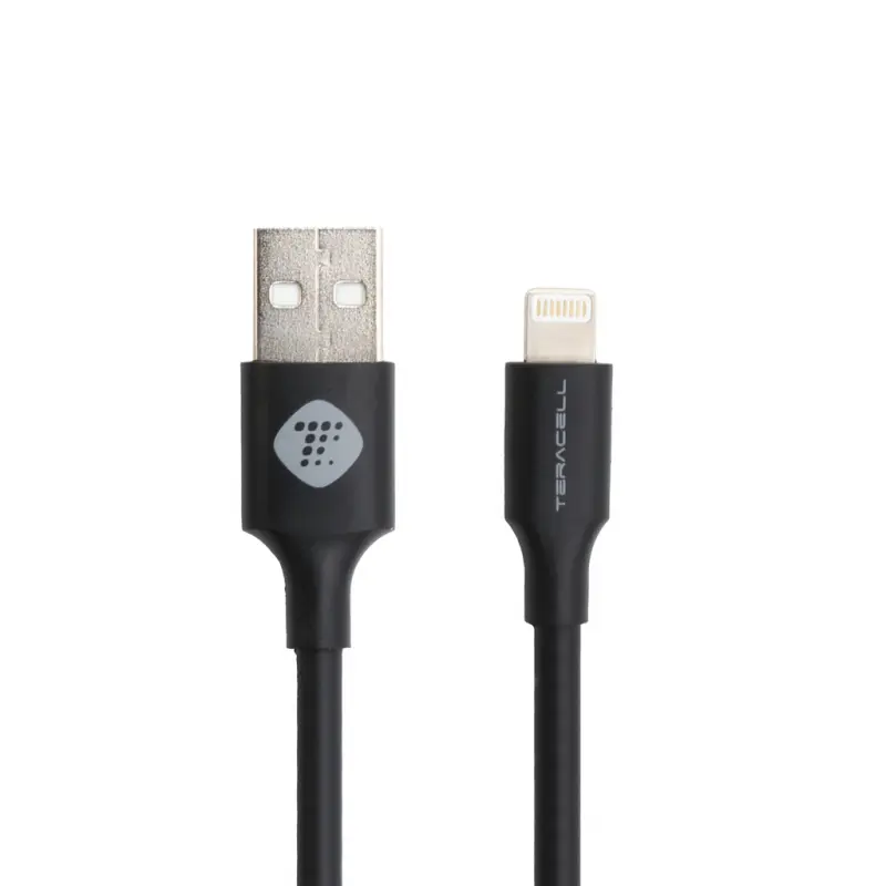 Auto Punjac Teracell Evolution TC-05 2XUSB Qc3.0 2.4a sa Iphone Lightning Kablom Crni