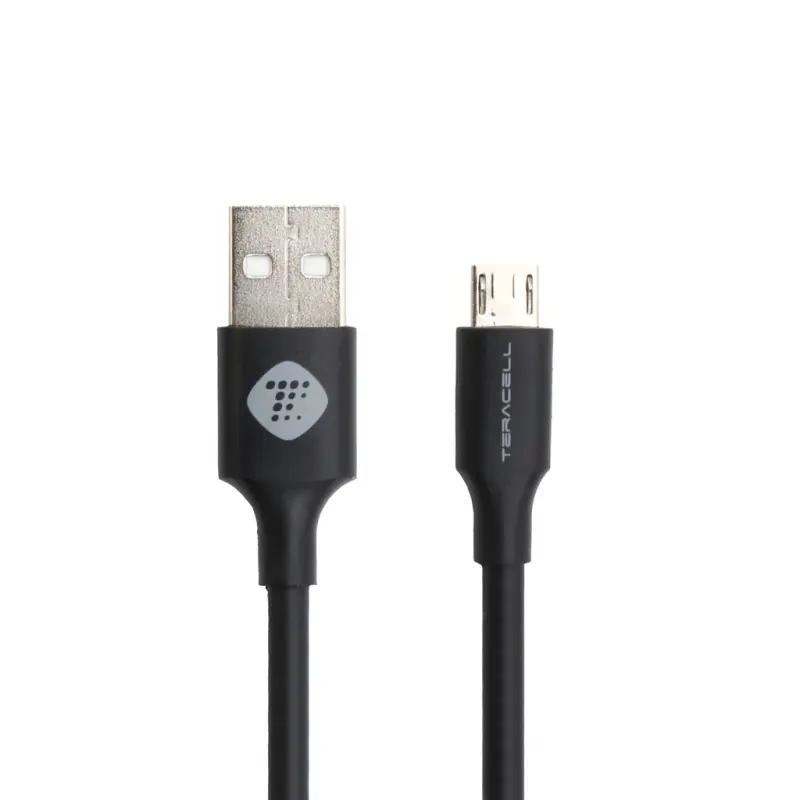 Auto Punjac Teracell Evolution TC-05 2XUSB Qc3.0 2.4a sa Micro USB Kablom Crni