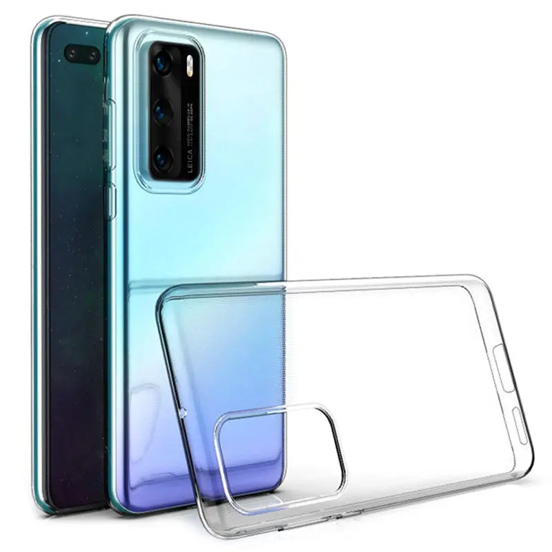 Torbica Silikonska Ultra Thin za Huawei P40 Transparet