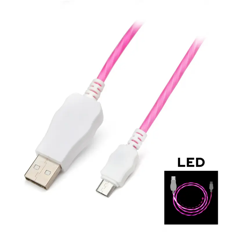 Data Kabl Kucipa K220 Micro USB 1M Pink