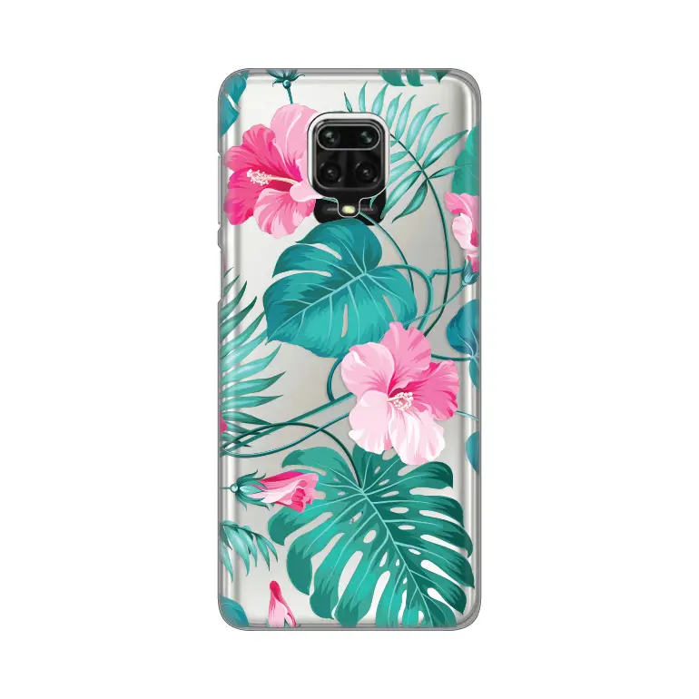 Torbica Silikonska Print Skin za Xiaomi Redmi Note 9 Pro/note 9 Pro Max/note 9S Tropical Florals