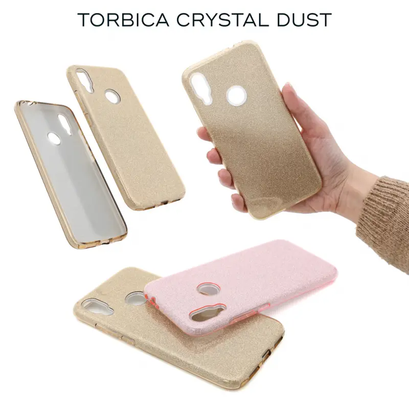 Torbica Crystal Dust za Iphone SE 2020/2022 Srebrna