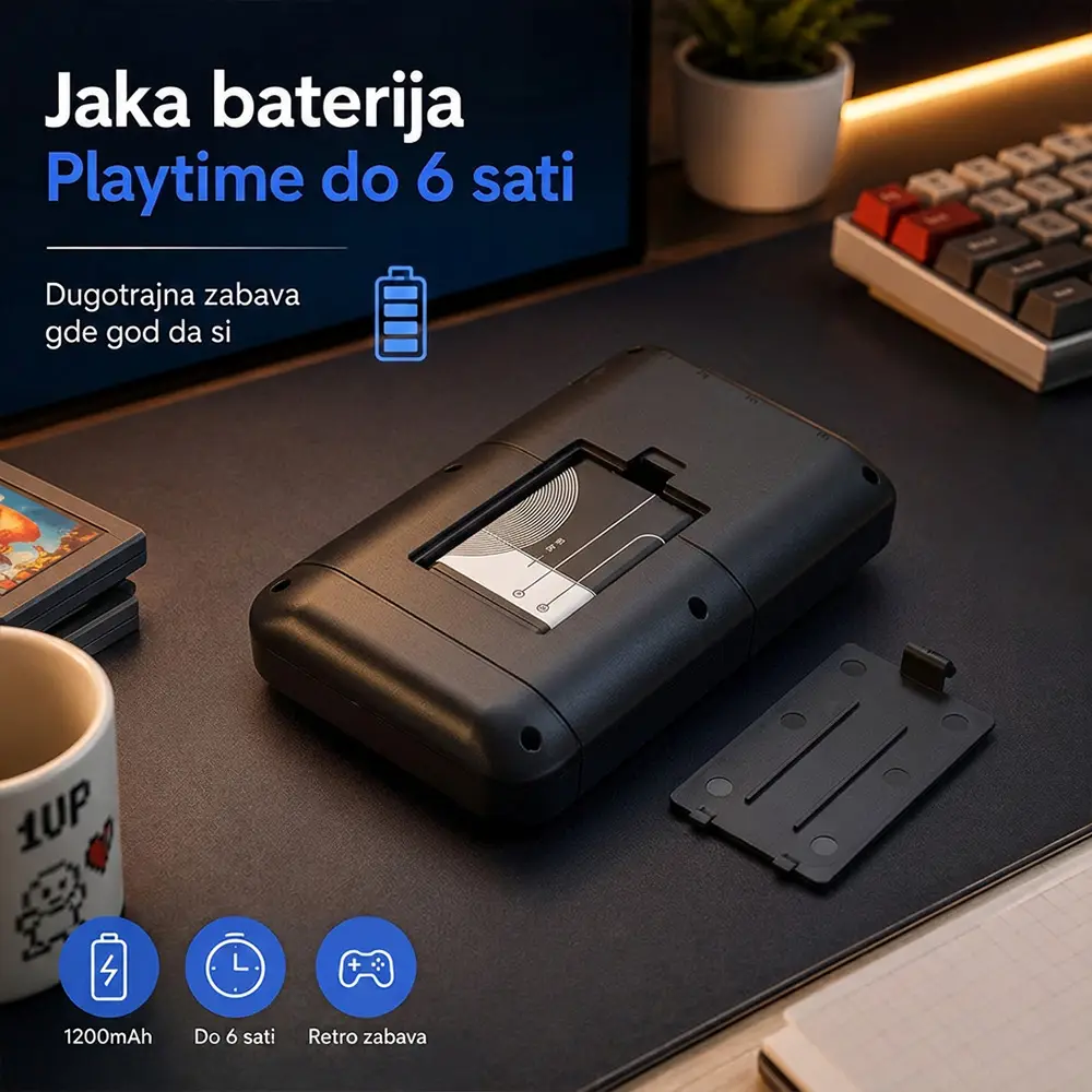 Konzola za Igranje Gameboy Sup500 Crna
