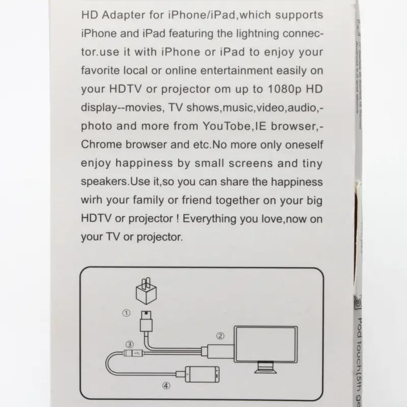 Kabl Lightning HDTV Crni