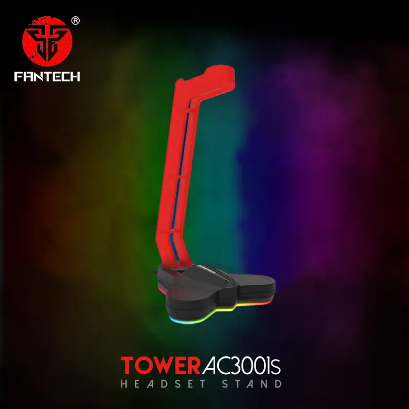 Stalak za Slusalice Fantech Ac3001s RGB Crveni