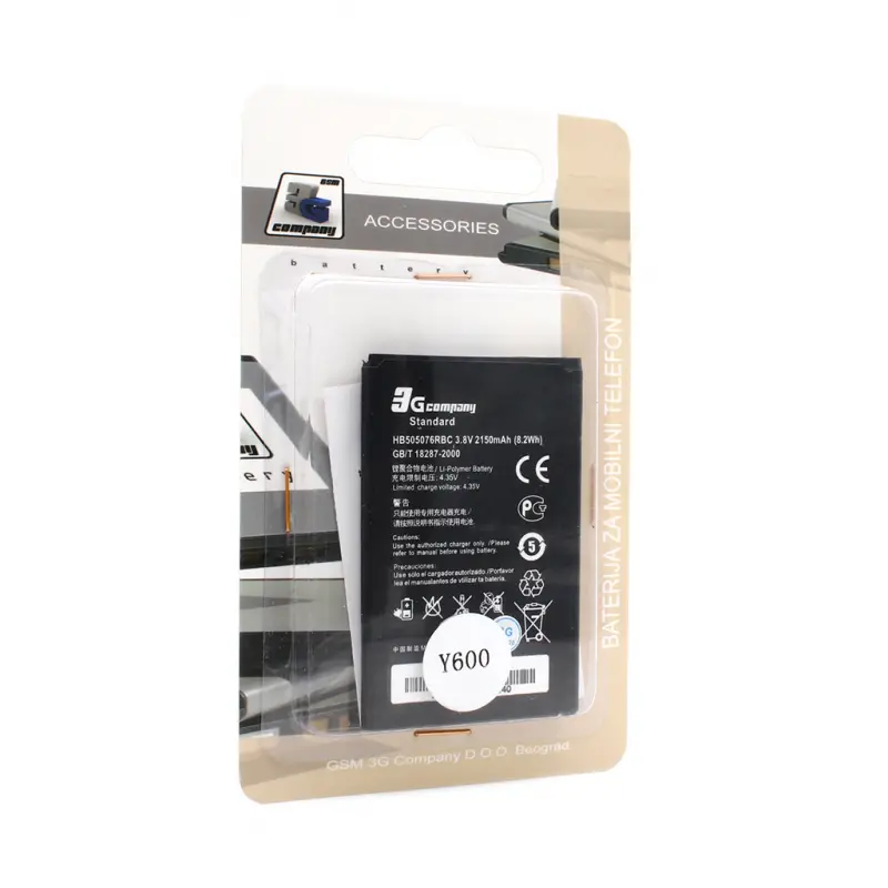 Baterija Standard za Huawei G700/g710/g610/y600 Y3 II Hb505076rbc