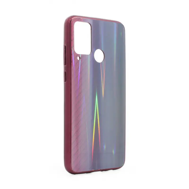 Torbica Carbon Glass za Huawei P Smart Pro 2019/honor 9X Pro Ljubicasta