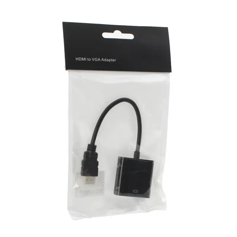 Adapter HDMI M na VGA Z Crni Jwd-hdmi7