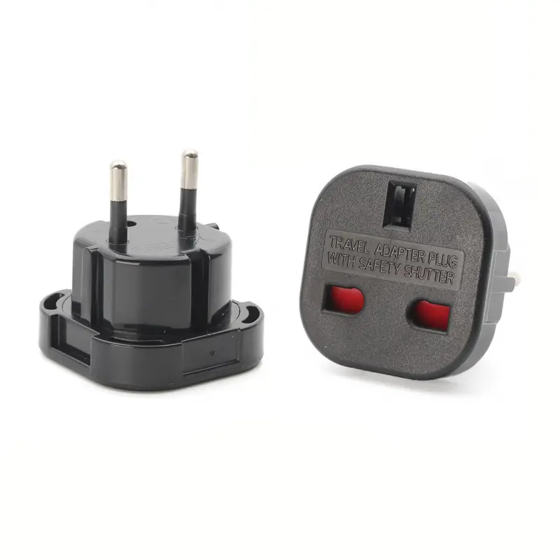 Adapter UK China na Eu-suko Crni